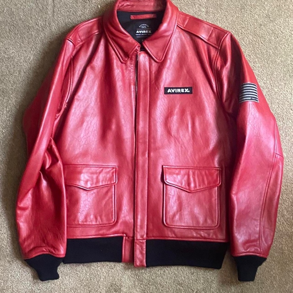 Avirex Flight leather jacket